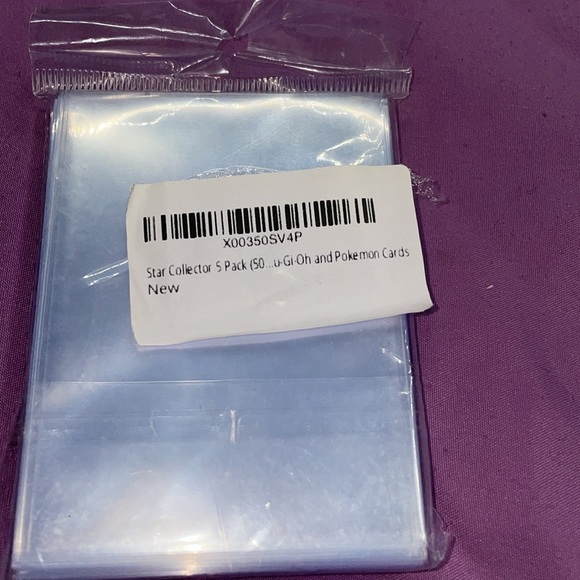 NEW 100 count card sleeves protectors for trading cards Pokémon nhl nba nfl - Picture 4 of 6